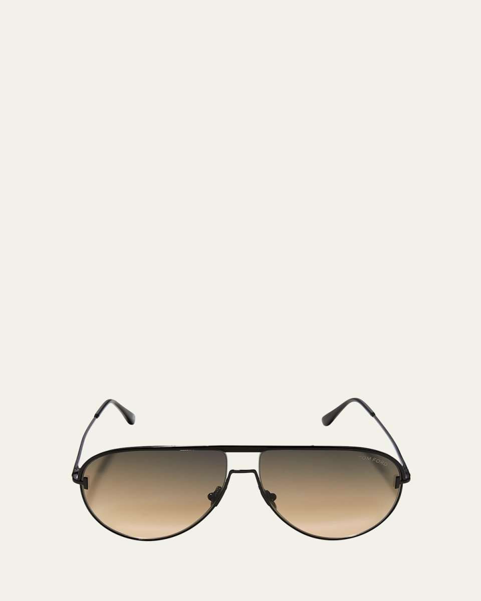 Theo Metal Aviator Sunglasses